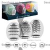 Set de 3 Huevos Masturbadores Texturizados (Riffle, Bubble, Fierce)